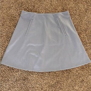 NWT Blue Loft Faux Suede A-Line Skirt